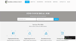 Desktop Screenshot of mahimaconsultancy.com