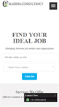 Mobile Screenshot of mahimaconsultancy.com